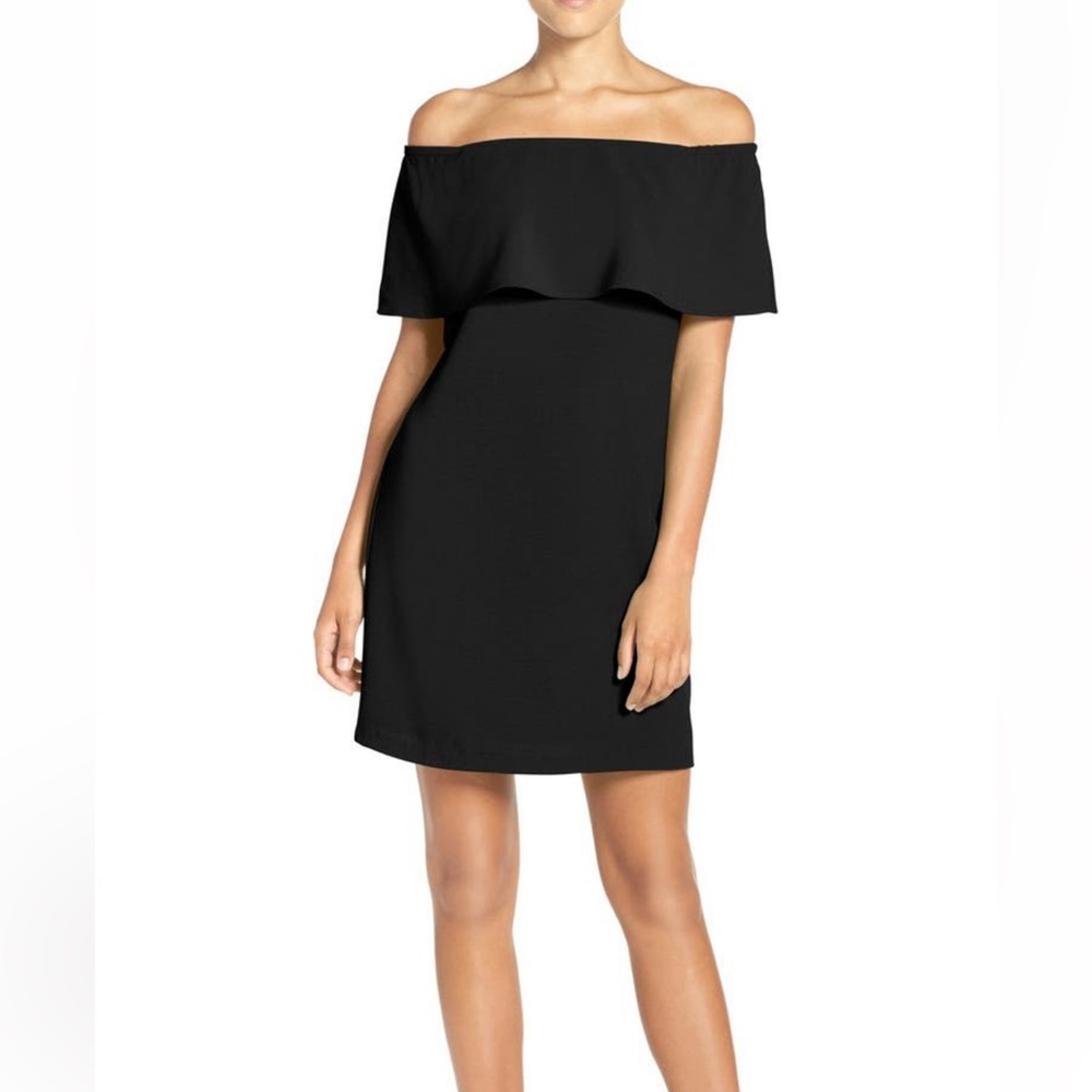 Charles Henry off the shoulder dress